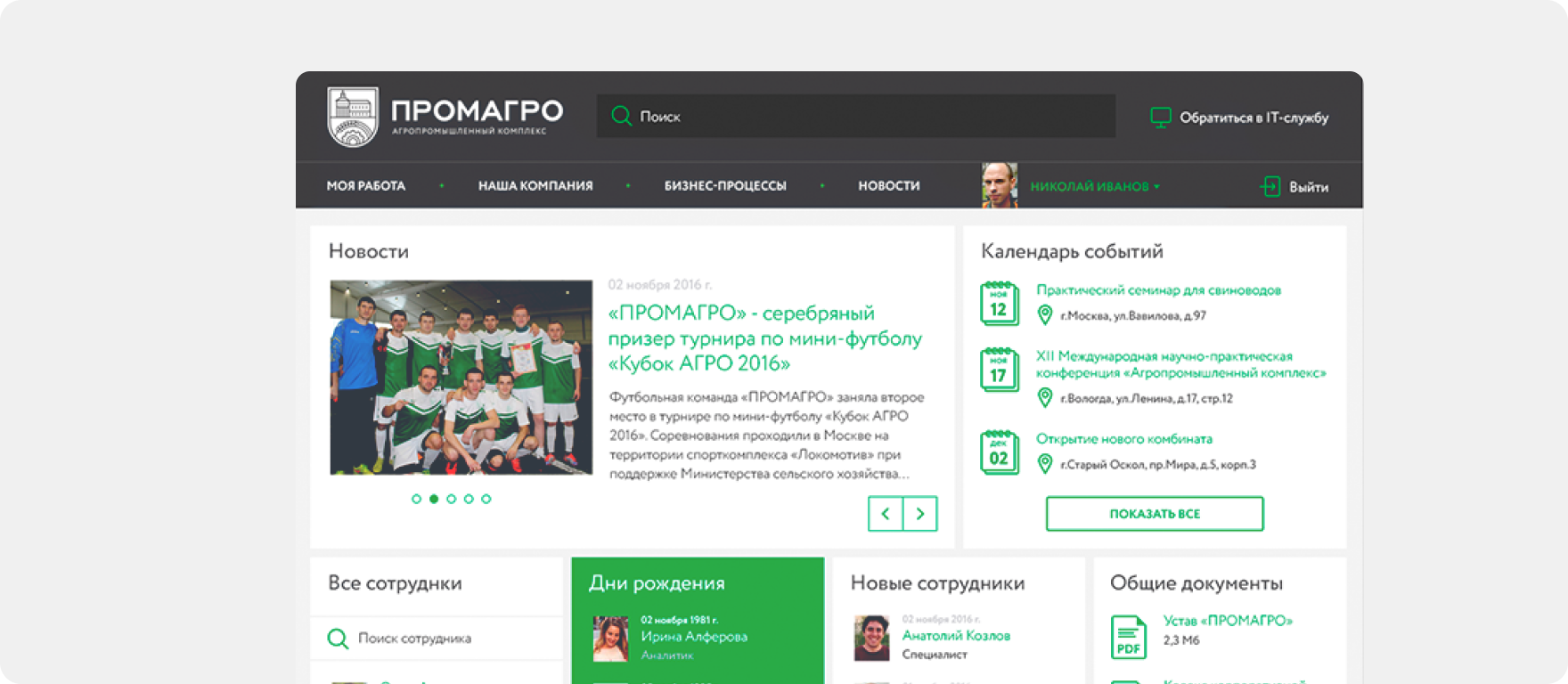 Список документов